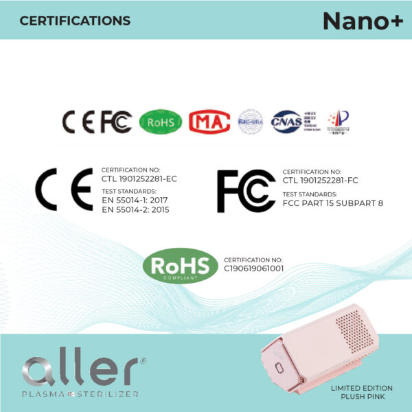 Aller Plasma Nano+ Pink - Image 10